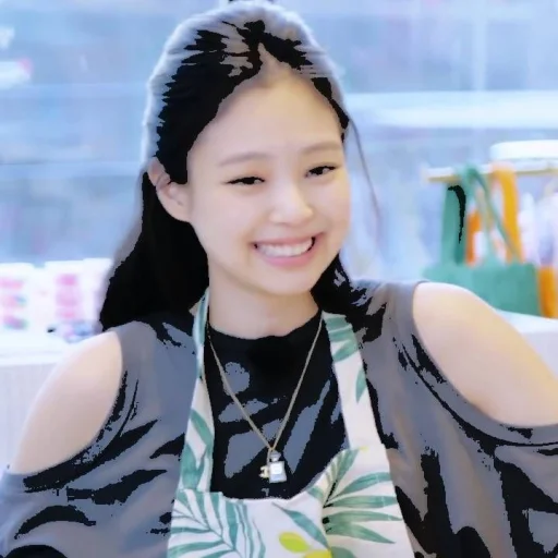 🤍 Стикер «JENNIE V4» для Telegram
