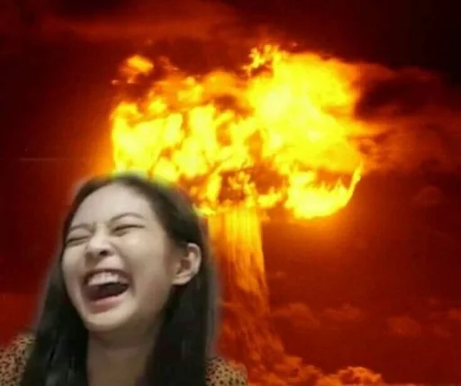 💫 Стикер «jennie meme» для Telegram
