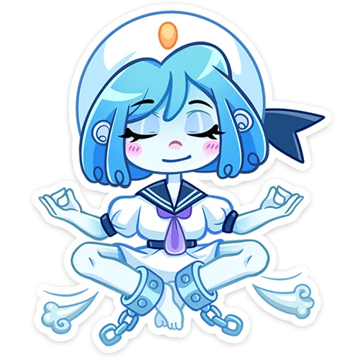 🧘‍♀ Стикер «Дженни» для Telegram