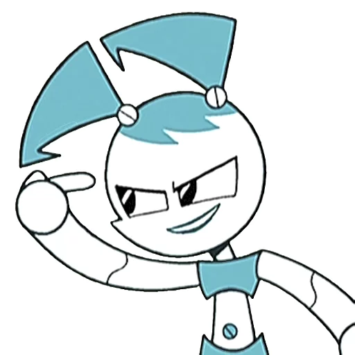 😈 Стикер «JennyTheTeenRobot-part2» для Telegram