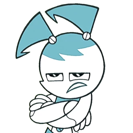 🤔 Стикер «JennyTheTeenRobot-part2» для Telegram