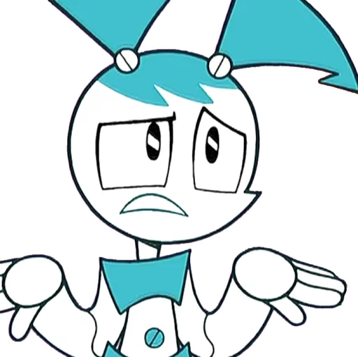 🤢 Стикер «JennyTheTeenRobot-part2» для Telegram