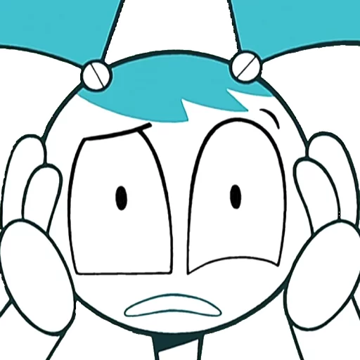 😱 Стикер «JennyTheTeenRobot-part2» для Telegram