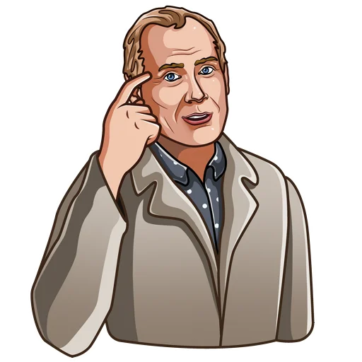 😎 Стикер «Jerry Murdock» для Telegram