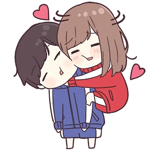 ❤️ Стикер «Jersey Couple» для Telegram
