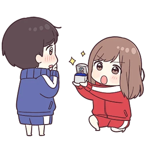 ❤️ Стикер «Jersey Couple» для Telegram
