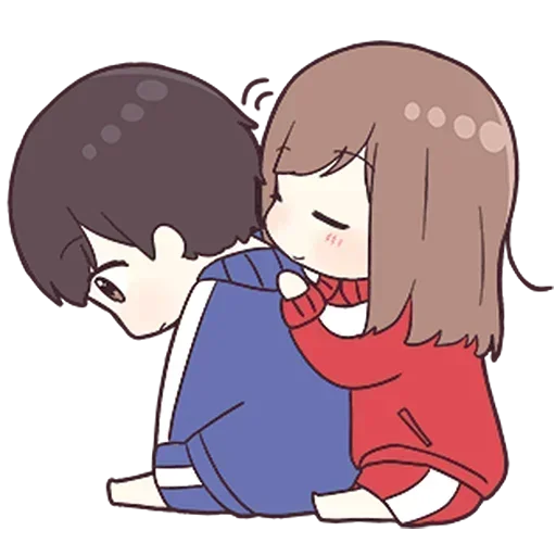 ❤️ Стикер «Jersey Couple» для Telegram