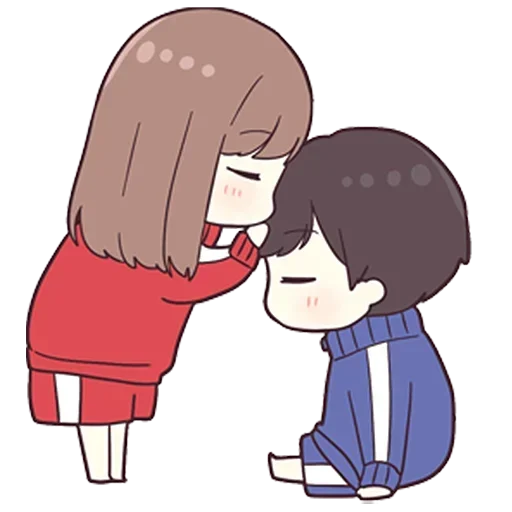 ❤️ Стикер «Jersey Couple» для Telegram