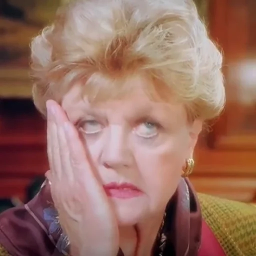 🙄 Стикер «Murder, She Wrote» для Telegram
