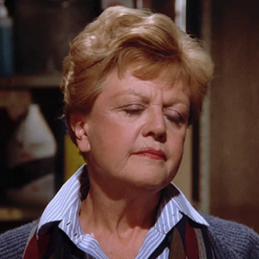 😌 Стикер «Murder, She Wrote» для Telegram
