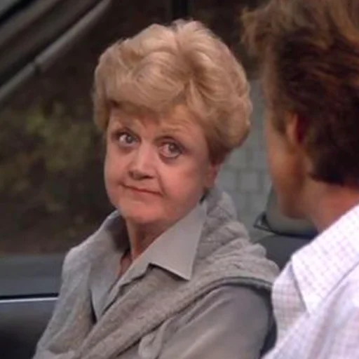 😐 Стикер «Murder, She Wrote» для Telegram