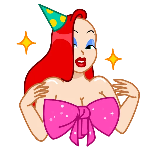 🎁 Стикер «Jessica Rabbit» для Telegram