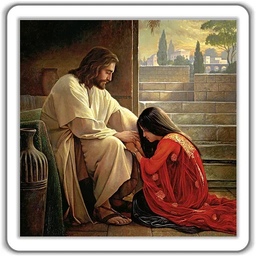 😇 Стикер «Jesus Born» для Telegram