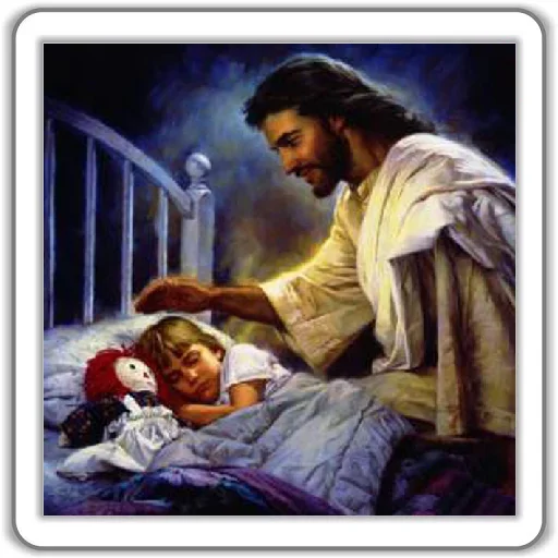 😇 Стикер «Jesus Born» для Telegram