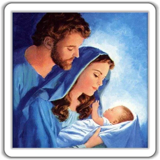 😇 Стикер «Jesus Born» для Telegram