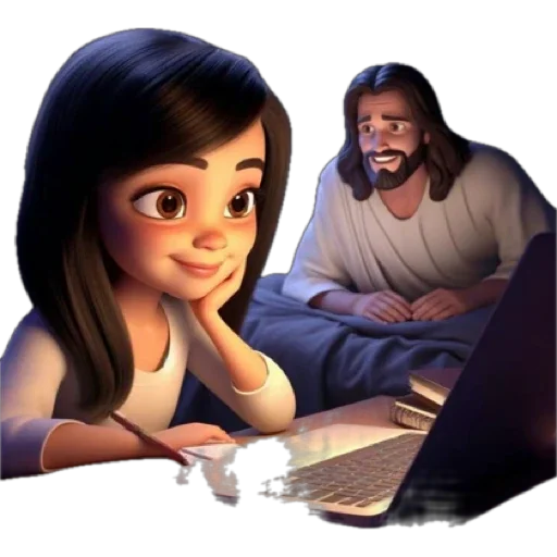 Стикерпак Jesus Love для Telegram — скачать