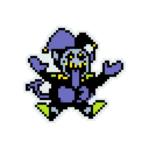🤪 Стикер «Jevil» для Telegram