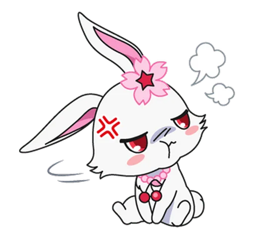 😡 Стикер «jewelpet» для Telegram