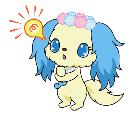 💡 Стикер «jewelpet» для Telegram