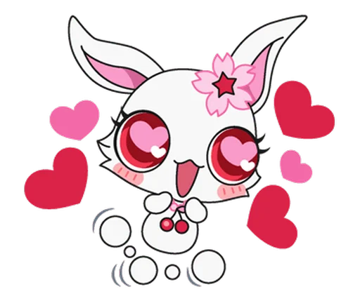 😍 Стикер «jewelpet» для Telegram