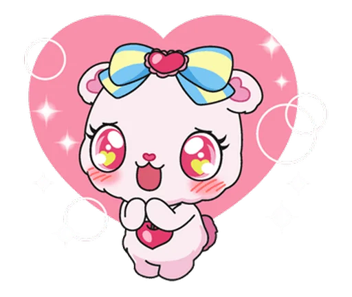 😍 Стикер «jewelpet» для Telegram