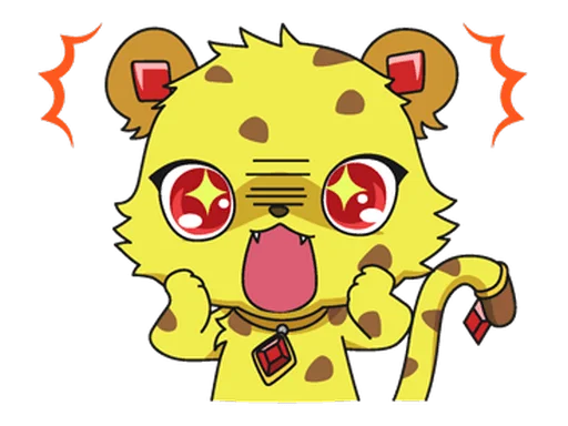 🤩 Стикер «jewelpet» для Telegram