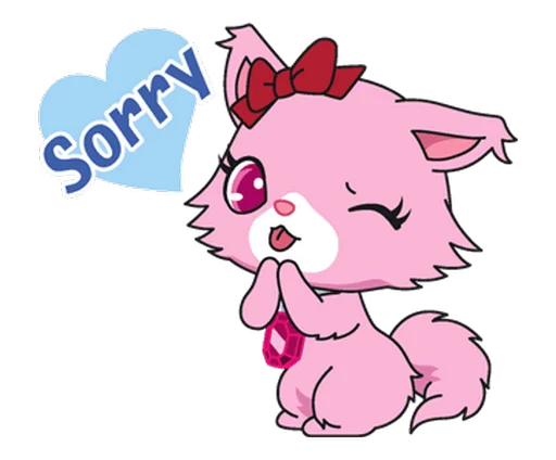 🙏 Стикер «jewelpet» для Telegram