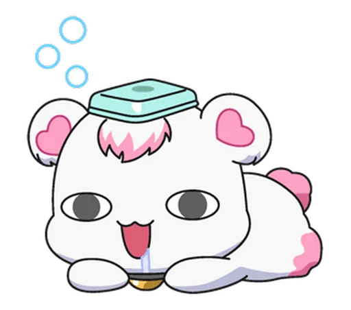 🤤 Стикер «jewelpet» для Telegram