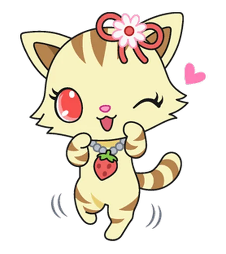 🥰 Стикер «jewelpet» для Telegram