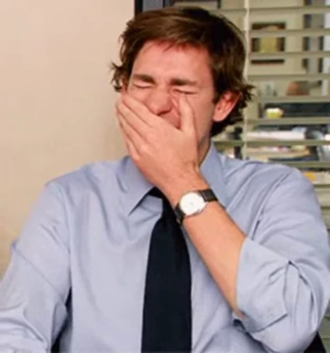 😂 Стикер «JIM Halpert» для Telegram