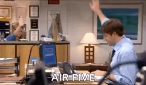 🙏 Стикер «JIM Halpert» для Telegram