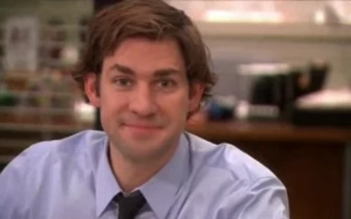 ☺️ Стикер «JIM Halpert» для Telegram