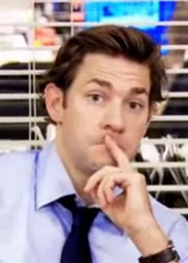 🤔 Стикер «JIM Halpert» для Telegram