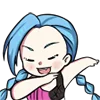 😎 Эмодзи «Jinx ➜» для Telegram
