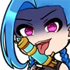 😈 Эмодзи «Jinx ➜» для Telegram