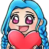 😍 Эмодзи «Jinx ➜» для Telegram