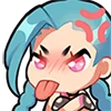 💢 Эмодзи «Jinx ➜» для Telegram