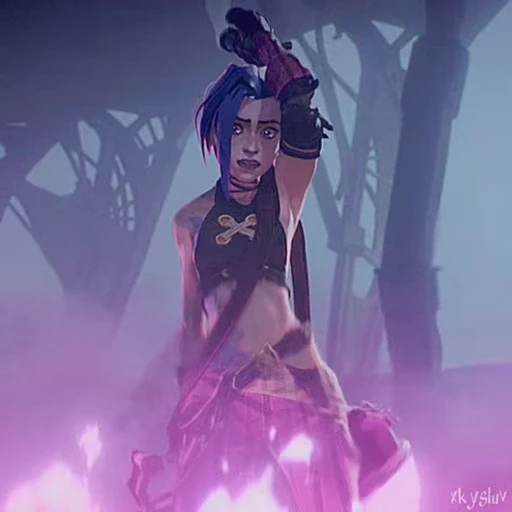 🔫 Стикер «Jinx» для Telegram