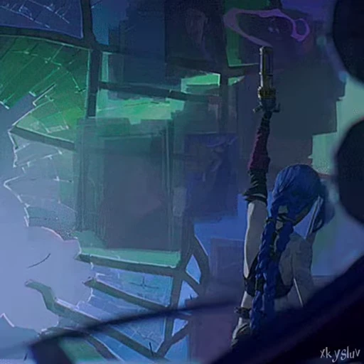 🔫 Стикер «Jinx» для Telegram