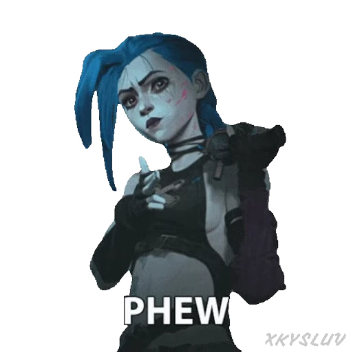🔫 Стикер «Jinx» для Telegram