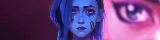 👁️ Стикер «Jinx» для Telegram