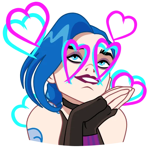 🥰 Стикер «Jinx» для Telegram