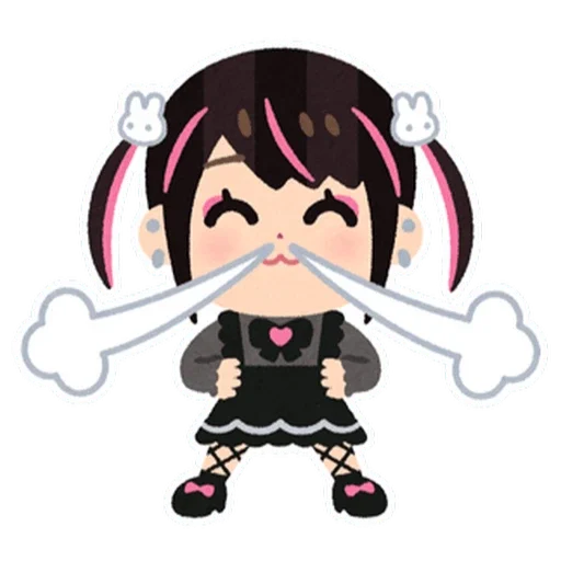 😤 Стикер «jirai chan» для Telegram