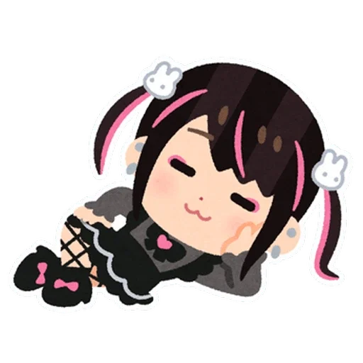 😌 Стикер «jirai chan» для Telegram