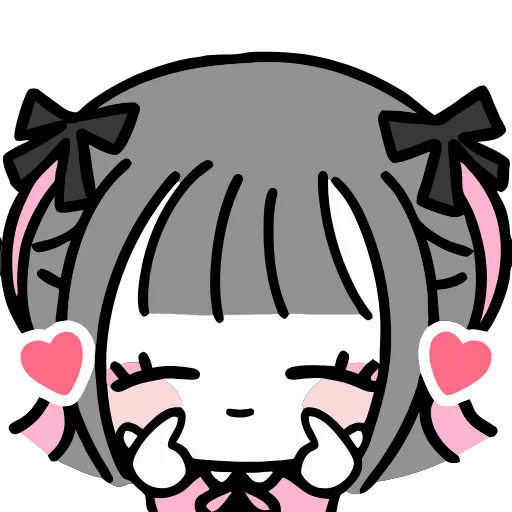 🥰 Эмодзи «Jirai Girl» для Telegram