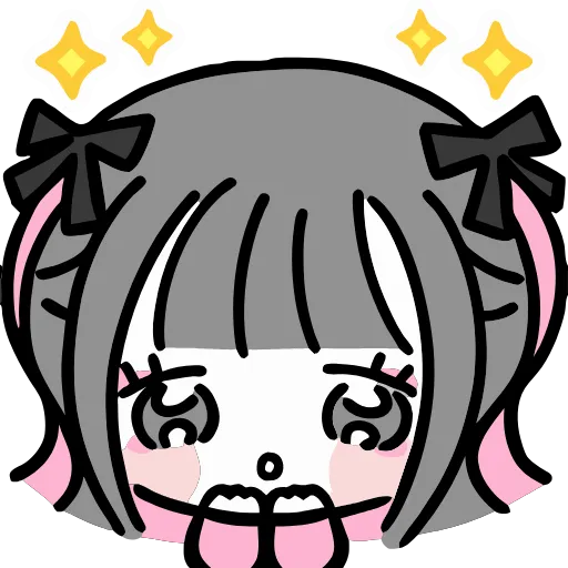 🤩 Эмодзи «Jirai Girl» для Telegram