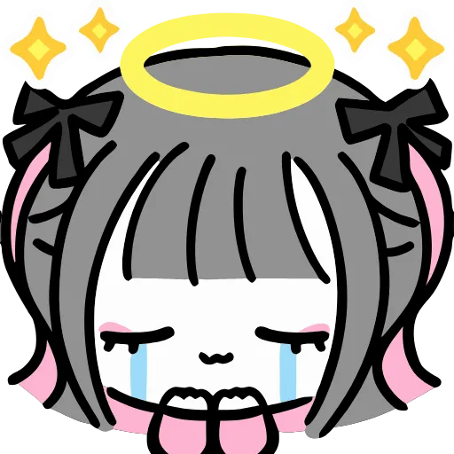 😇 Эмодзи «Jirai Girl» для Telegram