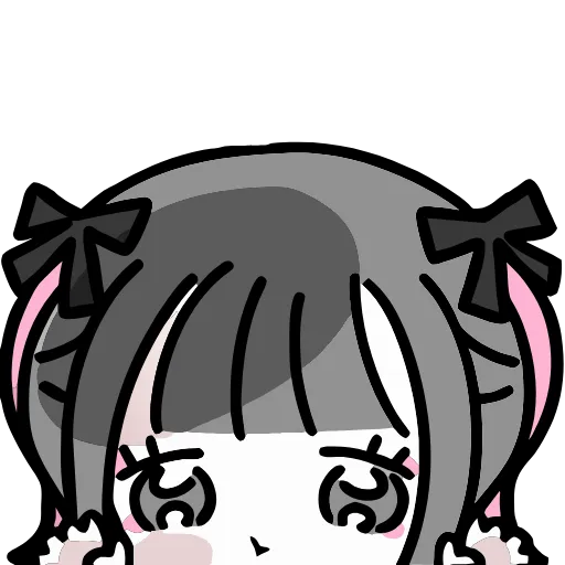 🤗 Эмодзи «Jirai Girl» для Telegram