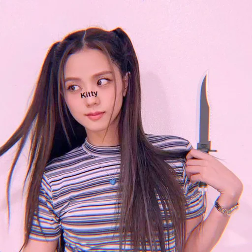 🩰 Стикер «kim jisoo» для Telegram