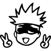 ✌️ Эмодзи «Jujutsu Kaisen» для Telegram